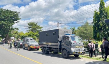 Polres Pohuwato Gelar Patroli Gabungan Tiga Pilar