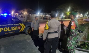 Sinergitas TNI -Polri Laksanakan Patroli Bersama Guna Kondusifitas Wilayah