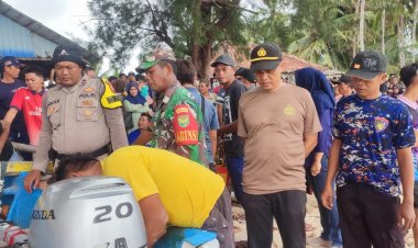Polsek Nasal Terus Lakukan Upaya Pencarian Korban Tenggelam di Pelabuhan Merpas