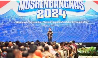 Buka Musrenbangnas 2024, Presiden Jokowi Tekankan Pentingnya Sinkronisasi Program Pembangunan