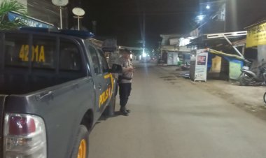 Cegah Tawuran dan Geng Motor,Polsek Susukan Gelar Patroli Malam