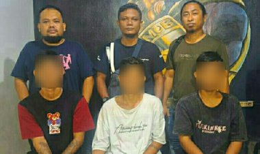 Tim Resmob Polres Bitung Tangkap 3 Residivis Kasus Pencurian