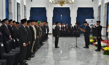 Penjabat Gubernur  Lantik Kepala BPKP Perwakilan Jawa Barat