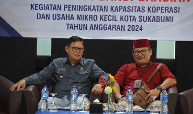 Diskumindag Kota Sukabumi Gelar Pelatihan Kepada 29 Koperasi