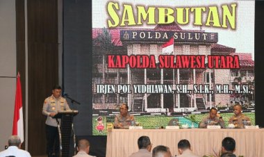 Kapolda Buka Rakerwas Itwasda dan Bidpropam Polda Sulut Tahun 2024