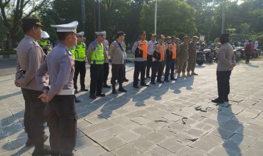 Polsek Sumber Gelar Pengamanan Cirebon Innovation Festival  (CINOFEST) Tahun 2024