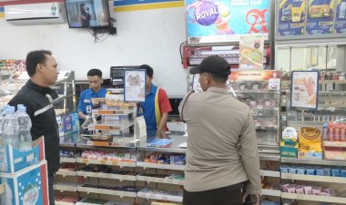 Polsek Plered Laksanakan Patroli Berikan Himbauan Kamtibmas