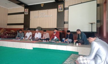 MUI Desa Sukamekar Gelar Sahriahan Jalin Silaturahmi Pasca Ramadhan