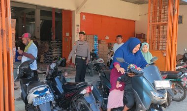 Ciptakan Wilayah Yang Kondusif, Bhabinkamtibmas Himbau Juru Parkir Liar