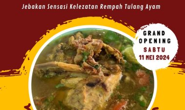 "Soto Ranjau" Rumah Makan Padang Ampera