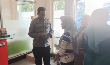 Ciptakan Rasa Aman dan Nyaman, Polsek Losari Gelar Pengamanan Perbankan