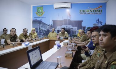 Pemkot Sukabumi Gelar Vidcon  Terkait Inflasi dan Pertumbuhan Ekonomi