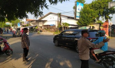 Wujud Pelayanan Prima, Polsek Sumber Laksanakan Gatur Pagi
