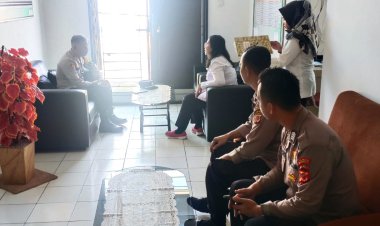 Guna Penanggulangan Stunting, Kapolsek Sukaraja Laksanakan Kordinasi Lintas Sektoral Dengan Puskesmas