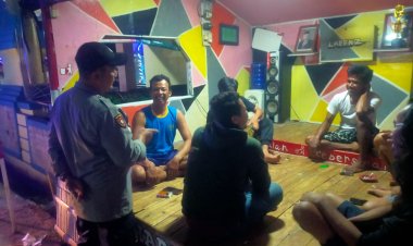 Antisipasi Kejahatan, Polsek Gebang Gencar Patroli ke Satkamling