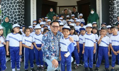 Taman Kanak-Kanak Sejahtera Kunjungi Balai Kota Sukabumi