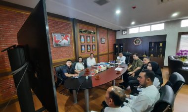 Ketua KPTIK dan Direktur Guetilang.com Audiensi dengan Sestama BNPT RI untuk Kompetisi Jurnalis Kebangsaan 5.0