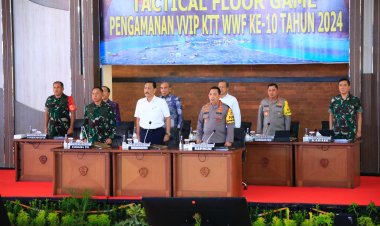 Simulasikan Pengamanan WWF, TNI-Polri Gelar TFG Gabungan