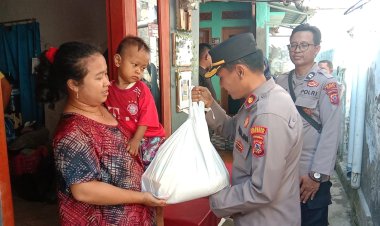 'Cegah Stunting Itu Penting ' , Ini Yang di Lakukan Kapolsek Gempol Polresta Cirebon