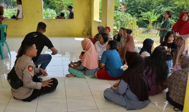 Kanit Binmas Polsek Babakan Laksanakan Cooling System