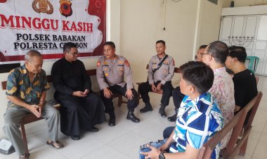 Ajak Toleransi Antar Umat Beragama, Polsek Babakan Gelar Minggu Kasih