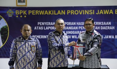 Penyerahan LHP atas  LKPD Tahun 2023, Kota Sukabumi  Raih Opini WTP