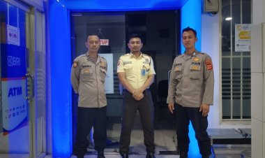 Cegah Kejahatan Perbankan, Polsek Sukaraja Gencar Laksanakan Patroli Dialogis