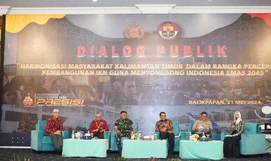 Dialog Penguatan Internal Polri: Harmonisasi Masyarakat Kaltim Menuju Indonesia Emas 2045