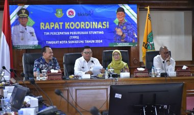 PJ Walikoda Sukabumi Monev Kinerja Tim Percepatan Penurunan Stunting