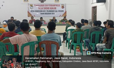 Kapolsek Gempol Berikan Penyuluhan Desa Sadar Hukum