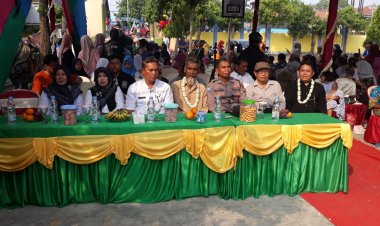 Kanit Binmas Polsek Plered, Hadiri Pelepasan Siswa Lulusan SDN 3 Tegalsari