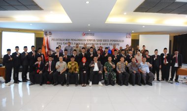 PJ Wali Kota Sukabumi Beri Arahan Pelantikan Panwascam: Pilkada Jujur, Akuntabel, dan Profesional