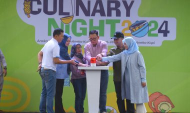 Event "Kuliner malam" Bertajuk Kota Sukabumi Culinary Night