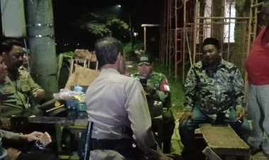 Demi Kamtibmas Kondusif, Kapolsek Susukan Sambangi Warga