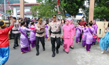 Kunker ke Polres Kepulauan Sangihe, Kapolda Resmikan Gedung SPKT dan Tinjau Ruang Pelayanan Publik