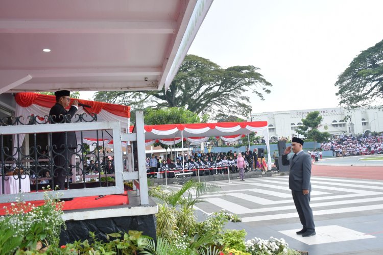 Forkopimda Kota Sukabumi Gelar Upacara Hari Pendidikan Nasional Tahun 2024