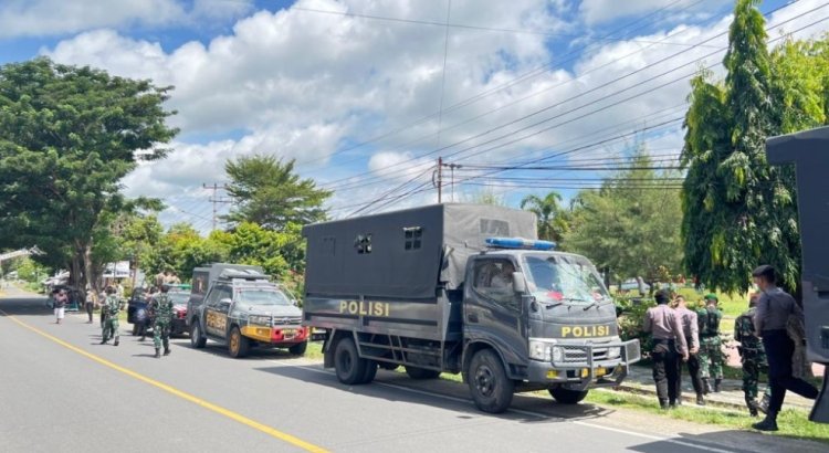 Polres Pohuwato Gelar Patroli Gabungan Tiga Pilar