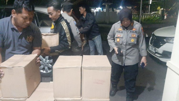 Ciptakan Kamtibmas Kondusif, Kapolsek Sumber Pimpin Operasi Pekat