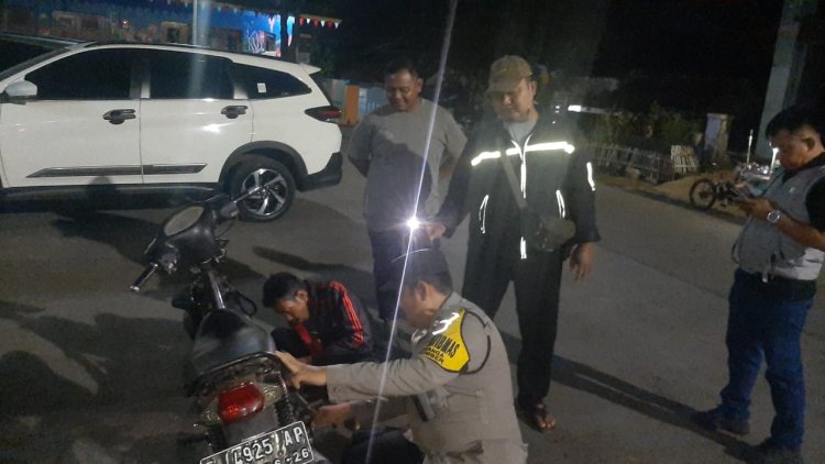 Ciptakan Kamtibmas Kondusif, Kapolsek Sumber Pimpin Operasi Pekat