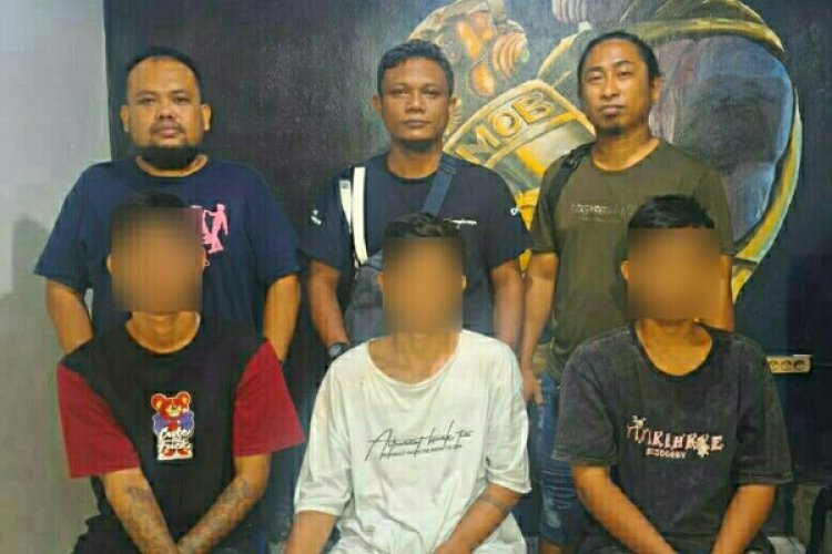 Tim Resmob Polres Bitung Tangkap 3 Residivis Kasus Pencurian