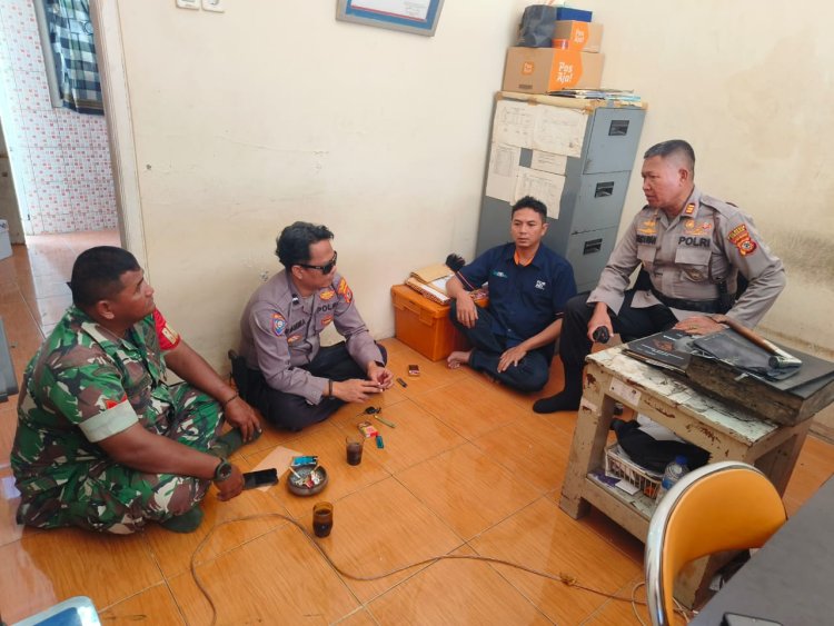 Sinergitas TNI -Polri, Polsek Kaliwedi Gelar Patroli Guna Ciptakan Kondusifitas Kamtibmas