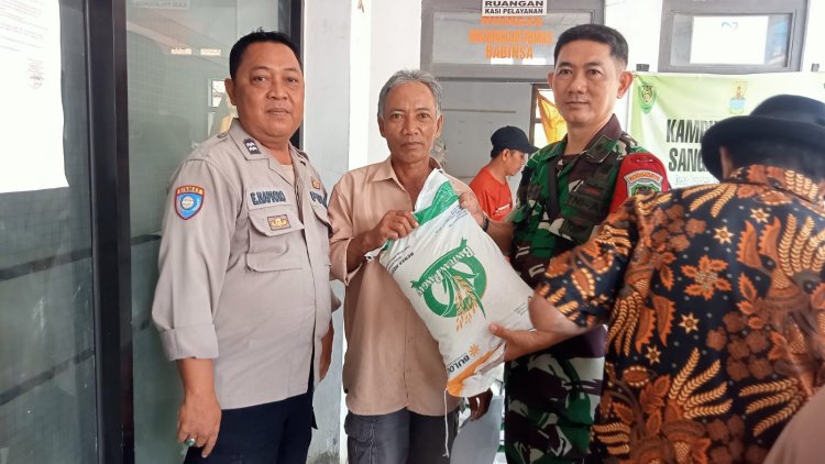 Sinergitas TNI -Polri, Laksanakan Pengamanan Penyaluran Bansos