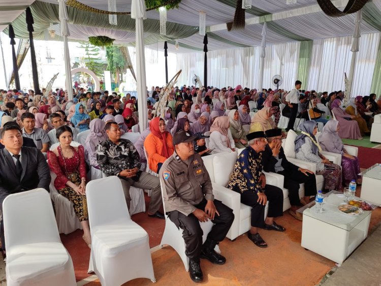 Polsek Karangsambung Laksanakan Pengamanan Perpisahan dan Pelepasan Siswa SMAN