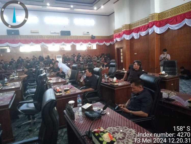 Rapat Paripurna DPRD Rekomendasi Atas LKPJKD Kabupaten Kaur