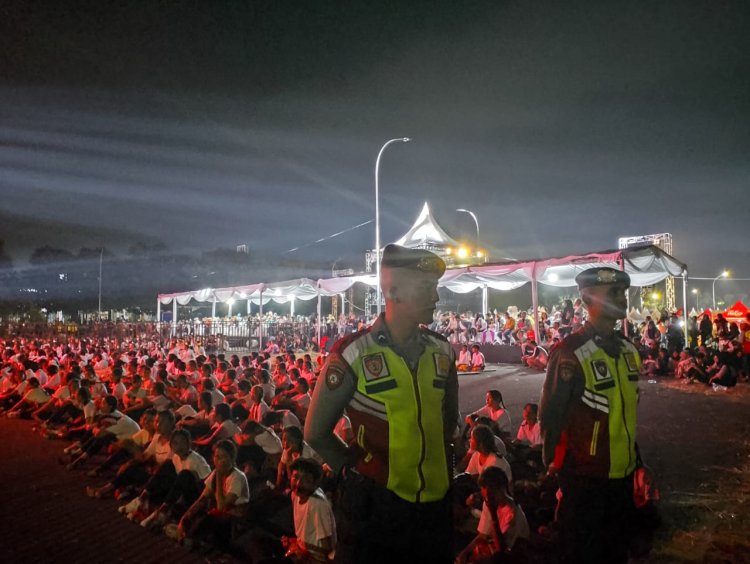 Polsek Sumber Gelar Pengamanan Hari Jadi Kabupaten Cirebon ke  542