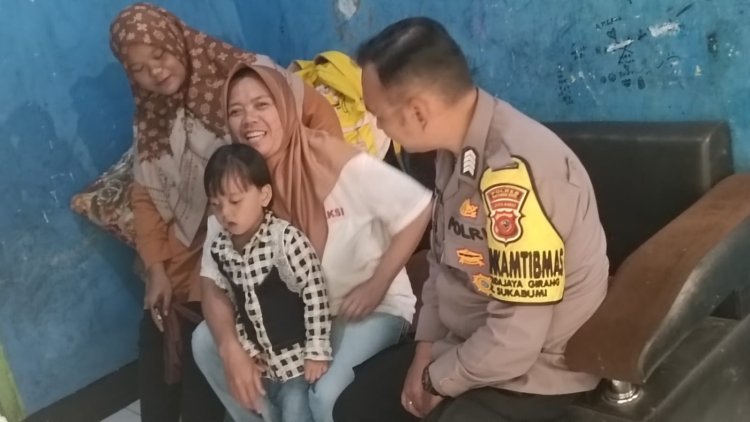 Bhabinkamtibmas Polsek Sukabumi Lakukan Sambang Serta Monitoring Stunting