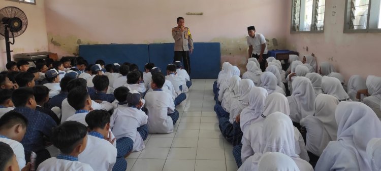 Cegah Bullying dan Perundungan, Polsek Waled Gelar 'Police Go to School '