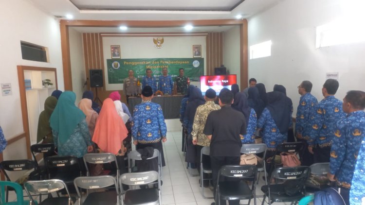 Kapolsek Sukabumi Hadiri Rapat Kegiatan Penggerakan Dan Pemberdayaan Masyarakat