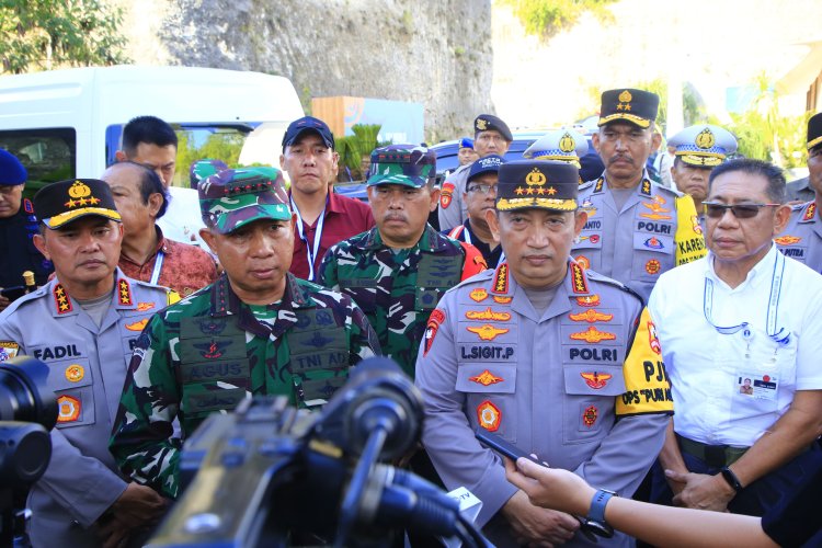 Kapolri dan Panglima TNI Tinjau Langsung Kesiapan Venue GWK