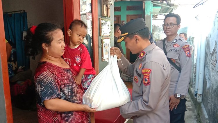 'Cegah Stunting Itu Penting ' , Ini Yang di Lakukan Kapolsek Gempol Polresta Cirebon